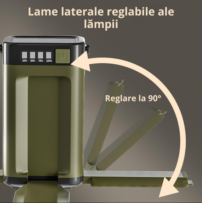 Lanternă Solară Portabilă Aventuri Nocte